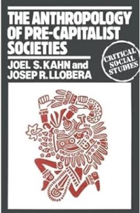 Image of The Anthropology of Pre-Capitalist Societies
